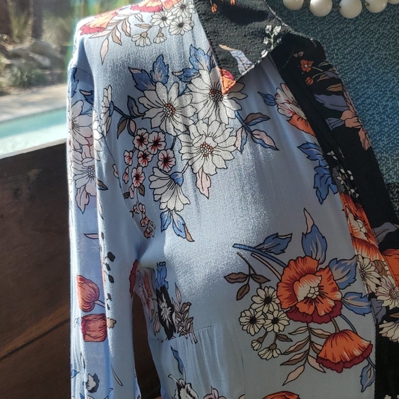 Maeve Anthropologie Midi Floral Dress - Picture 12 of 16